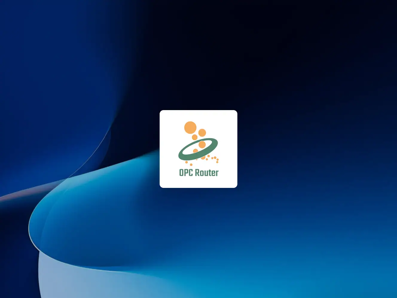inray OPC Router Logo, Automatisierungslösung für Industrieprozesse, digital, modern.